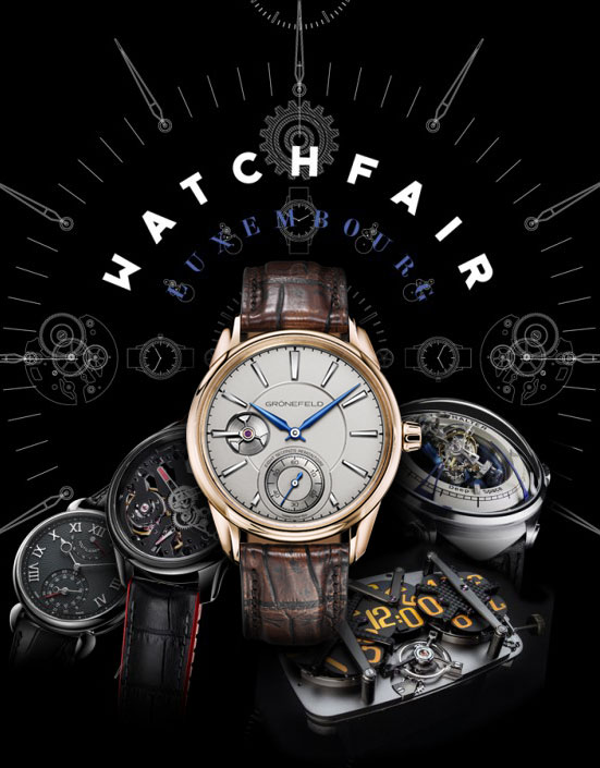 Grönefeld exhibits at the Watch Fair Luxembourg