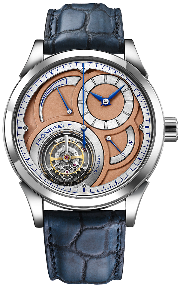 PARALLAX TOURBILLON PLATINUM front