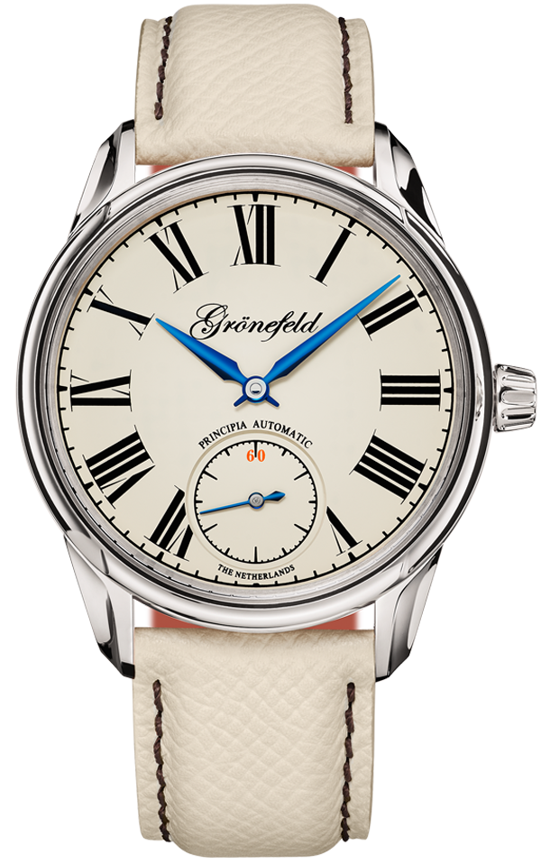 1941 Principia automatic<br>Cream Lacquer Dial front